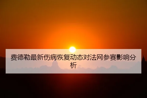 费德勒最新伤病恢复动态对法网参赛影响分析